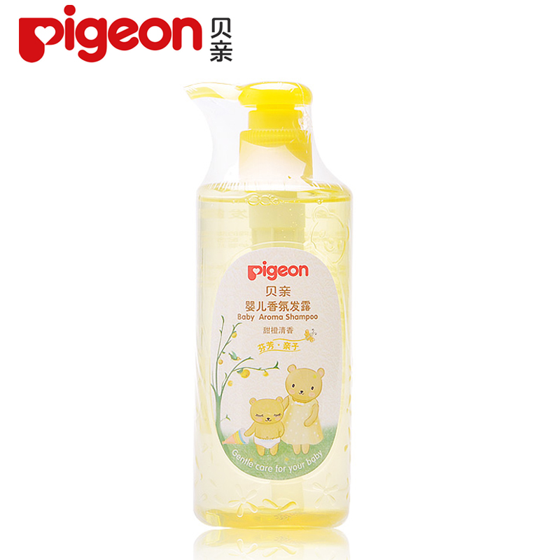 贝亲香氛发露（甜橙清香）300ml 新生儿洗发水洗发精 IA143