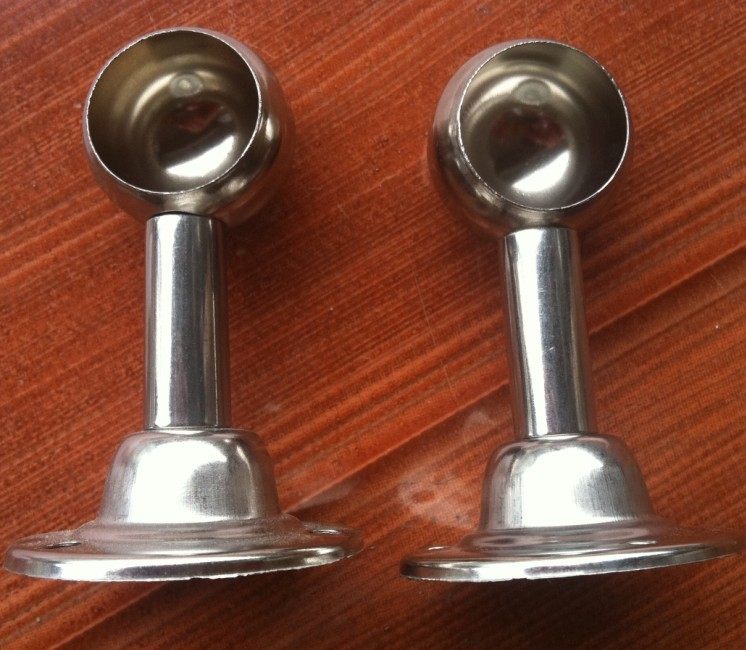 Stainless Steel Towel Seat Garden Head Round for Makeup Room Gui Towel Rod Fixed Accessories Specs Complete