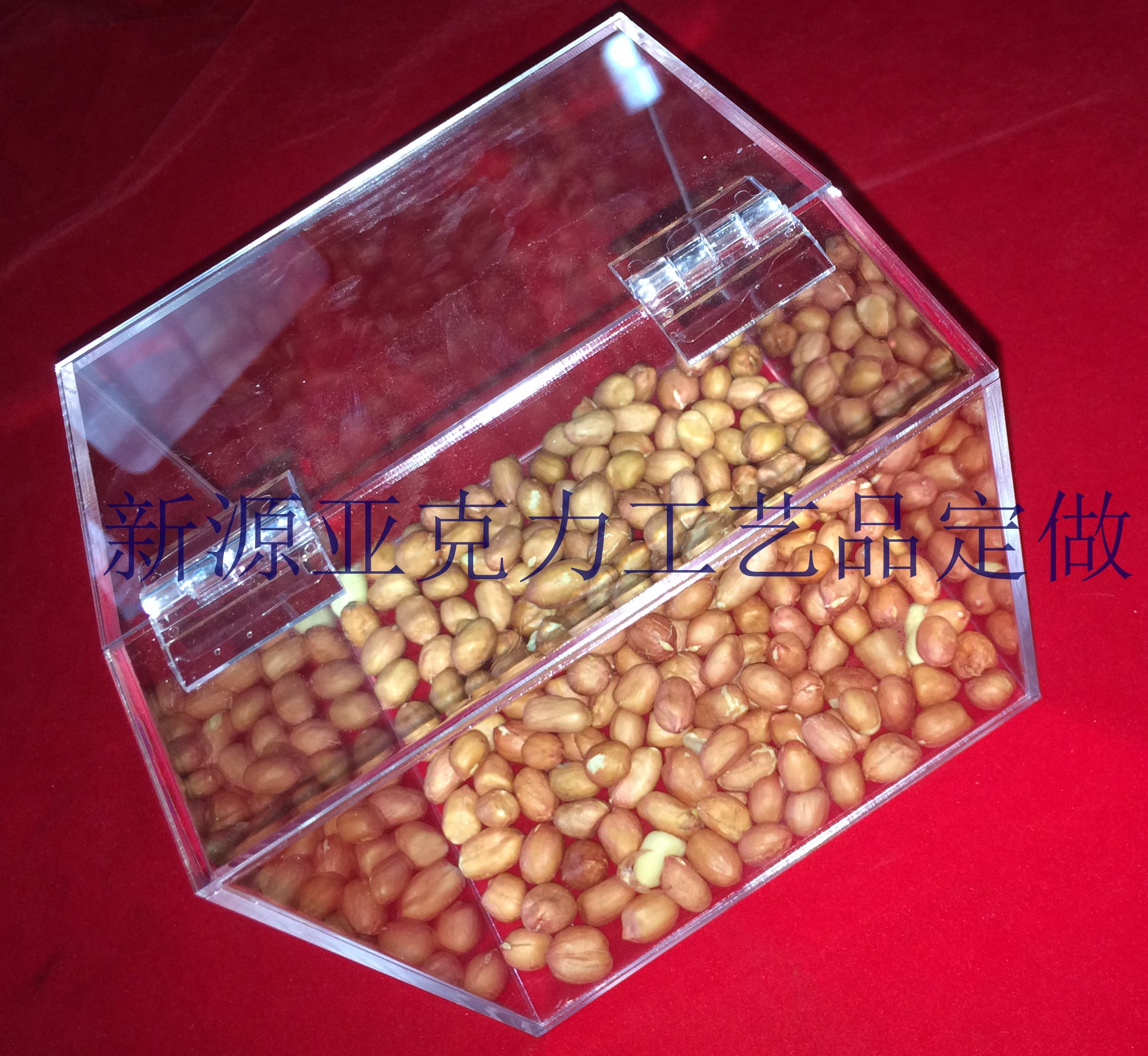 Transparent organic glass acrylic plate Case display case cover Supermarket Box Candy Box Discretionate