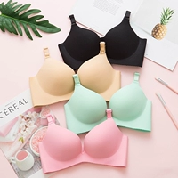 Bộ đồ lót nữ không có vòng thép không có dấu vết nữ sinh dày phần tập hợp áo ngực điều chỉnh chống chảy xệ áo ngực trên áo lót tạo khe