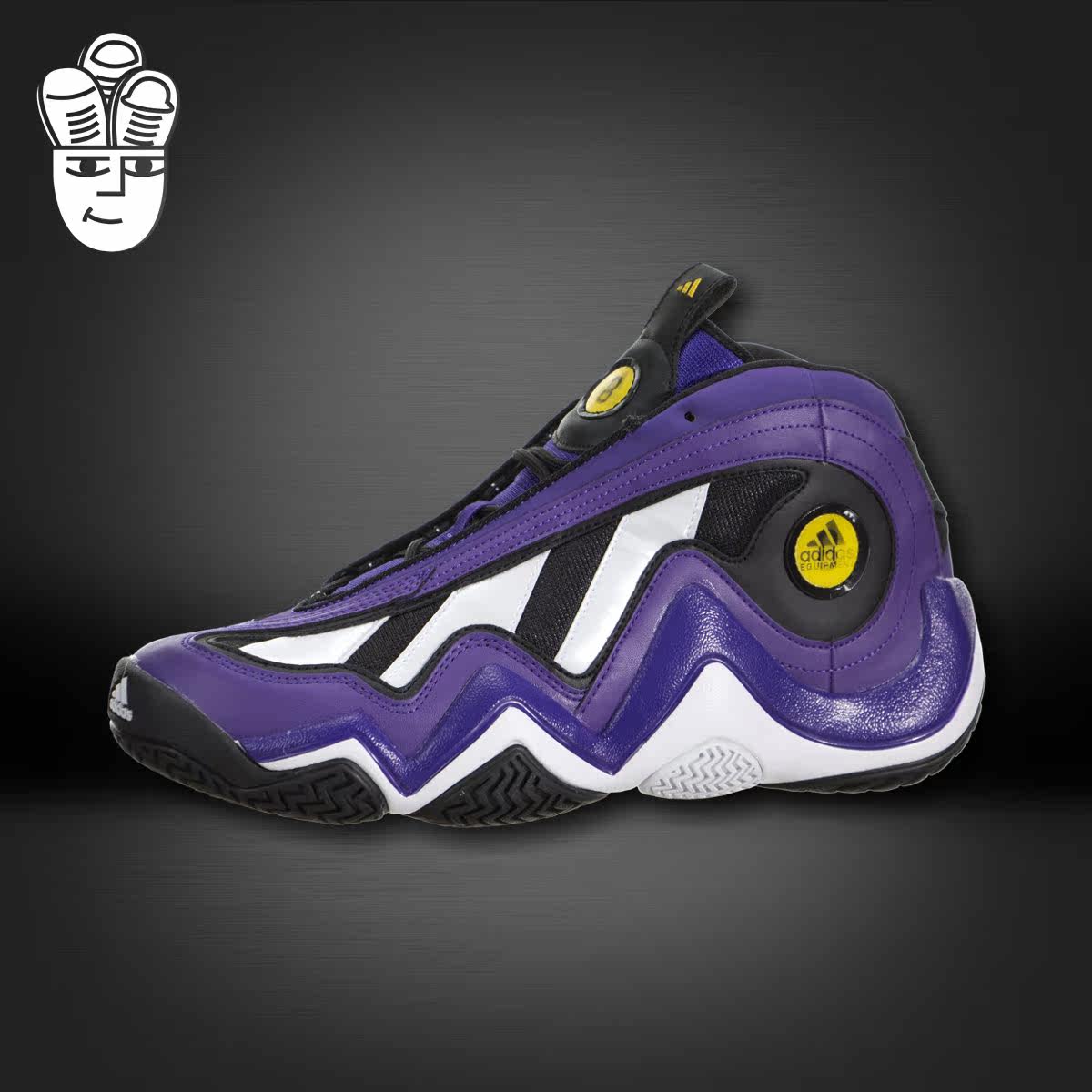 Adidas Crazy 97 阿迪达斯男鞋 天足复刻篮球鞋 运动休闲鞋