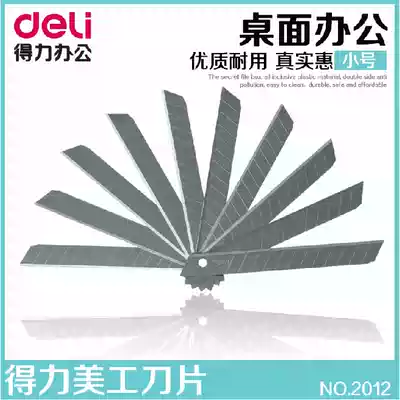 Del 2012 small art art blade cutting paper x small blade replacement blade multi knife head office stats