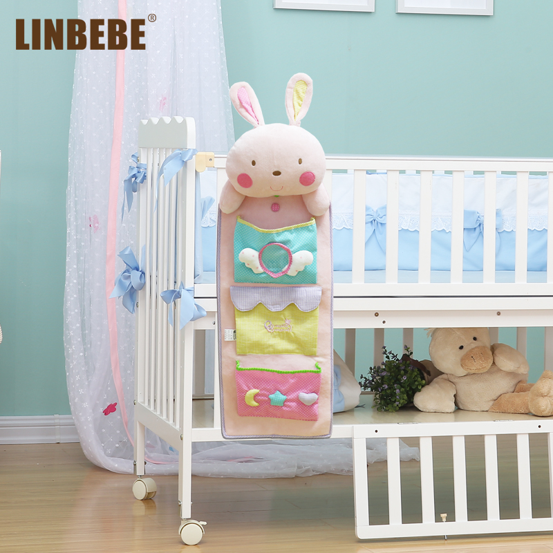 霖贝儿 布艺床挂 墙挂 门挂 温馨收纳小物 挂饰 卡通设计萌货