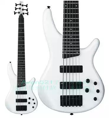 Customized Ibanezs Introduces SR256PW White 6 String Electric Bass