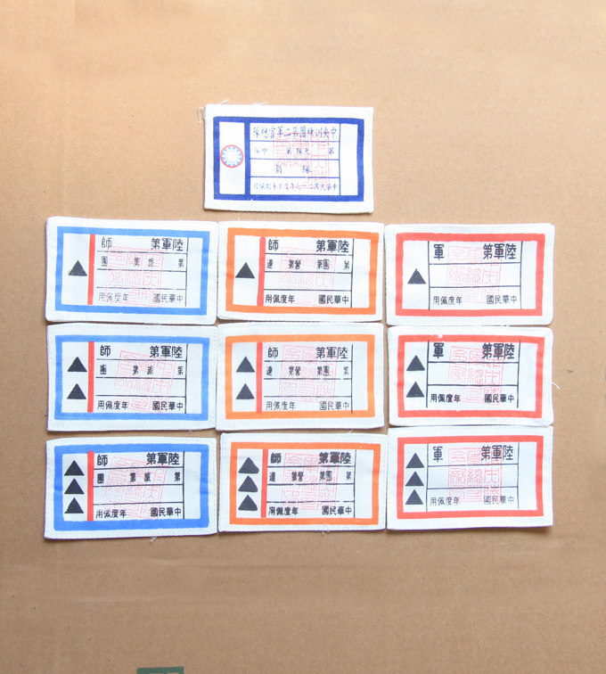 Film and TV props for the military chest of the World War II era