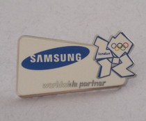London 2012 Olympic Games Badge Sponsor Badge Samsung Badge A