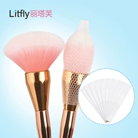 [10 Pack] Litfly Ritafu Makeup Brush Net Set Brush Head Cover Cover Bảo trì Công cụ chống đông lạnh - Các công cụ làm đẹp khác mi giả tự nhiên