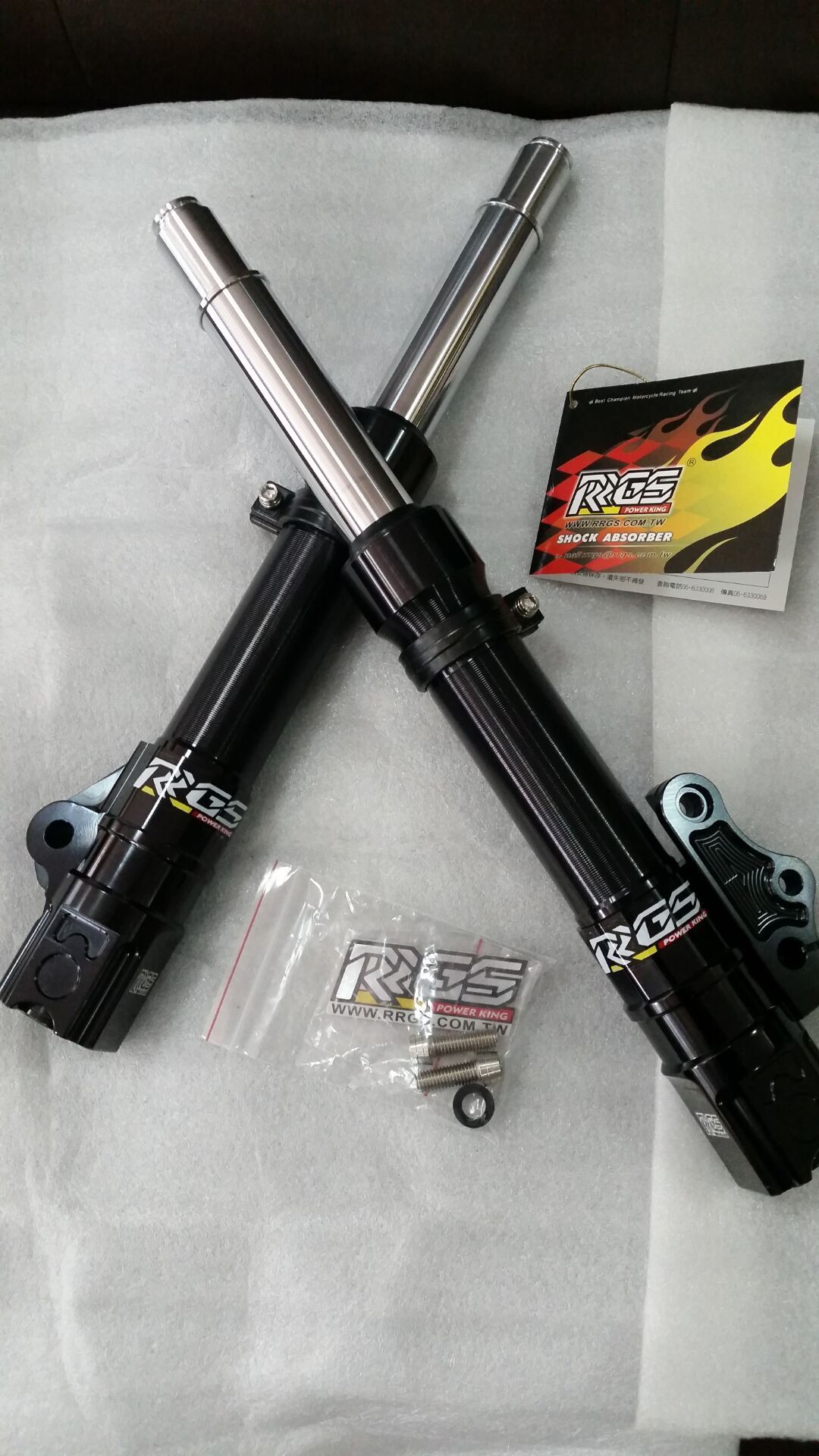 Taiwan RRGS 30 heart-to-heart 26-heart fork straight on the original 26-heart directional column universal Fuxi Qiao grid RS