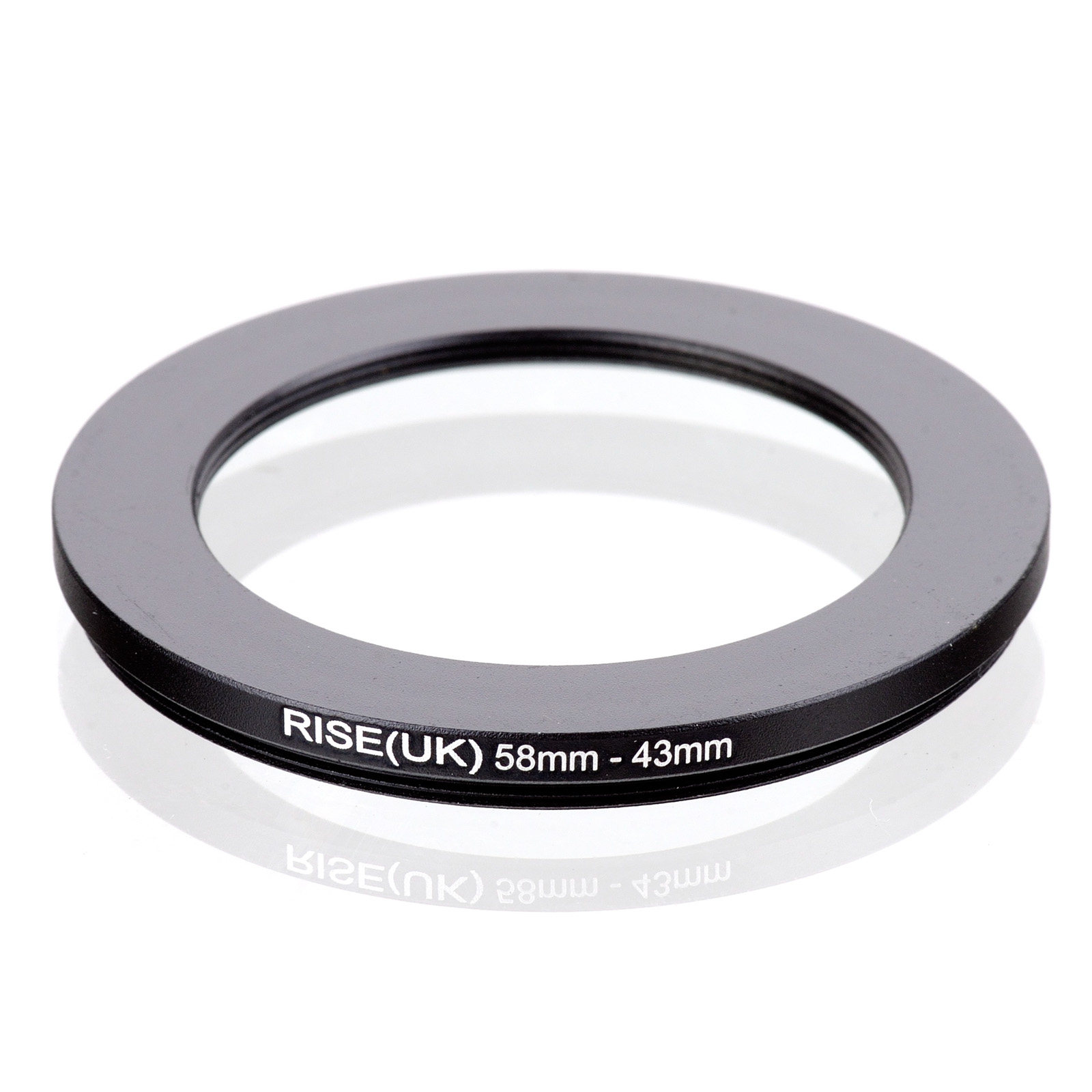 High quality metal filter lens switching ring large transfer small inverted ring 58mm-43mm switching ring