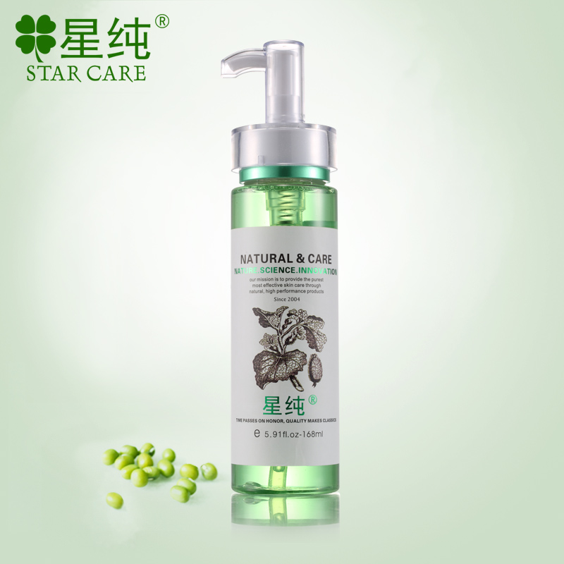 星纯绿豆小黄瓜蜜汁爽肤水168ml 控油保湿补水美白祛痘收缩毛孔