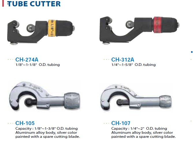 Original Dress Taiwan Dazzling Powerful Type Pipe Cutting Knife Stainless Steel Copper Tube Chedter Rosenborg