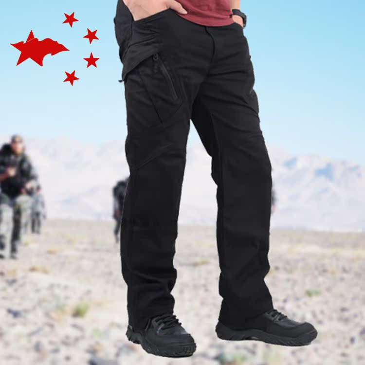 IX9 new summer city combat multi-pocket special soldier's Perak Fire pants men's security pants men