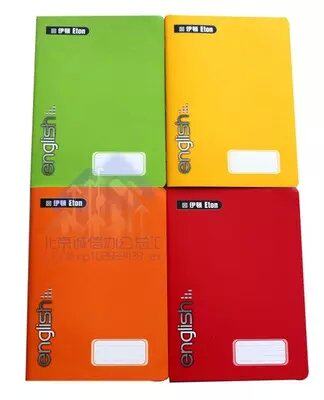 Eaton Themed Color Single English Book Features English Notebook A5 B5 40 pages