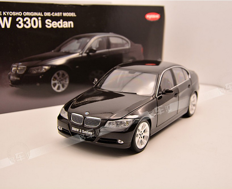 Jingshang 1:18 BMW 330i Senda 3 Series Sedan car model collection