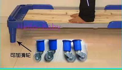 Toddler bed universal wheel activity wheel Kindergarten folding bed activity wheel Movable and convenient wheel