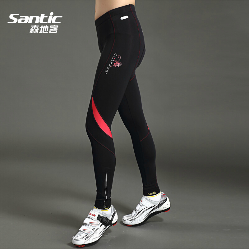 Sendi guest autumn and winter riding trousers high elastic sponge cushion female mountain bike equipment breathable riding suit LC04016P