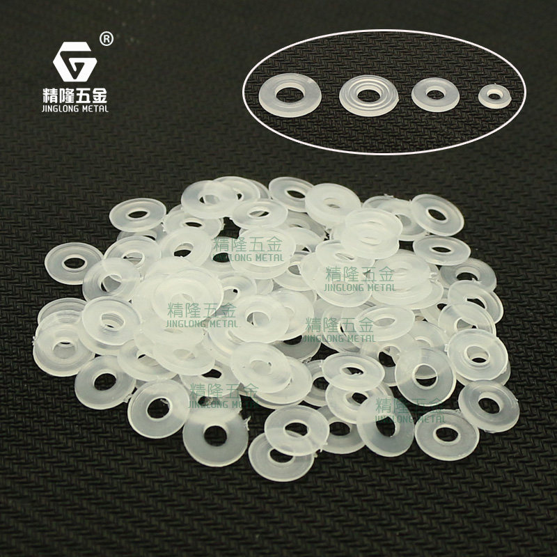 PE plastic gasket M2 5M3M4M5M6 imported environmental protection insulation gasket rubber meson vibration reduction and shockproof plastic Jinglong