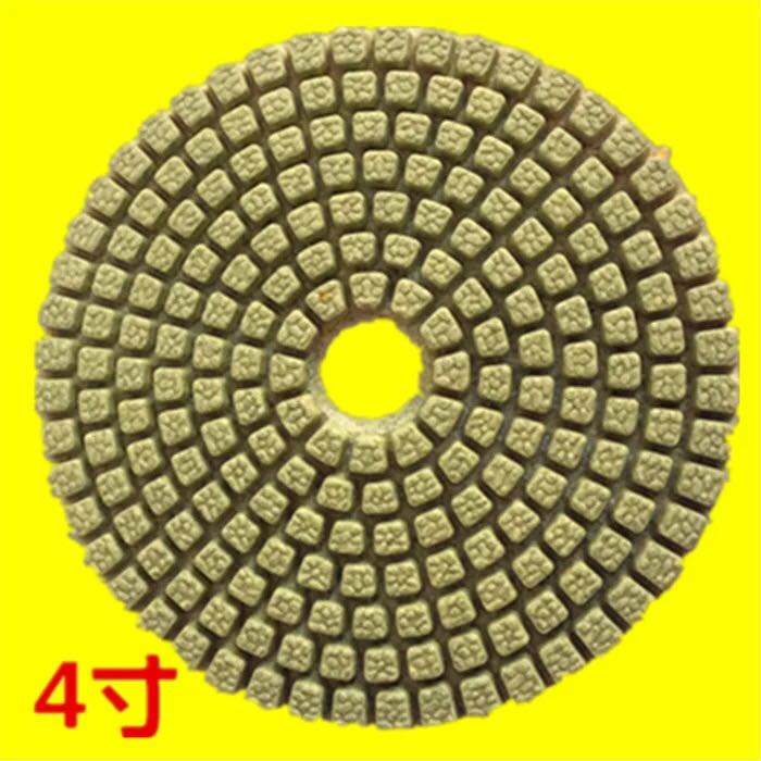 4 inch marble water mill sheet stone polished sheet renovated cloud stone sheet jade tile polished sheet diameter 10cm