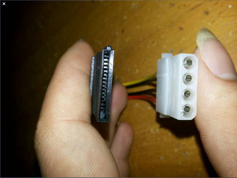 SeaConway Opto-4P Mother-to-SATA power cable D mothershift SATA server Hard disc recorders power cord