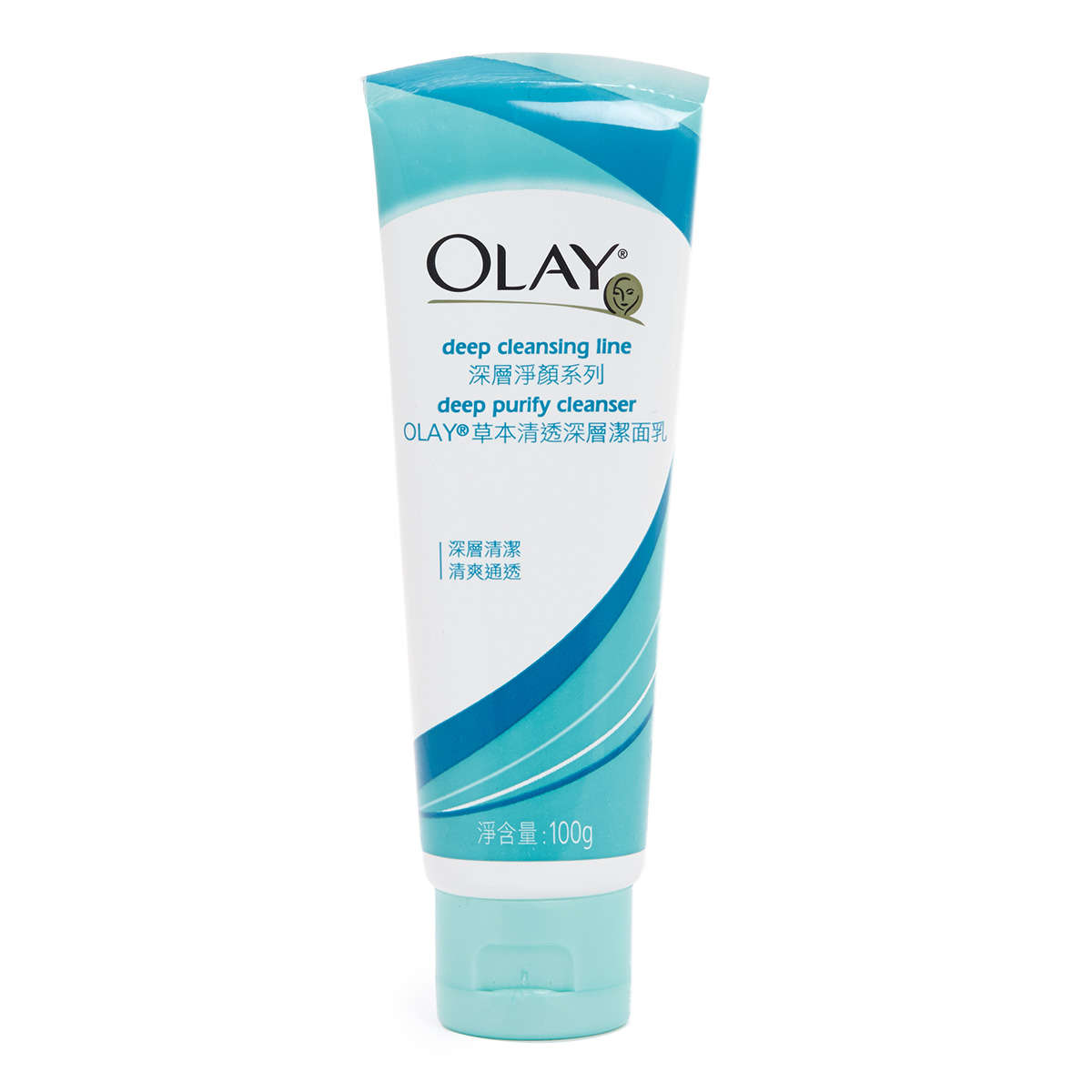 Olay/玉兰油 草本清凉透爽深层洁面乳 100G 香港直送