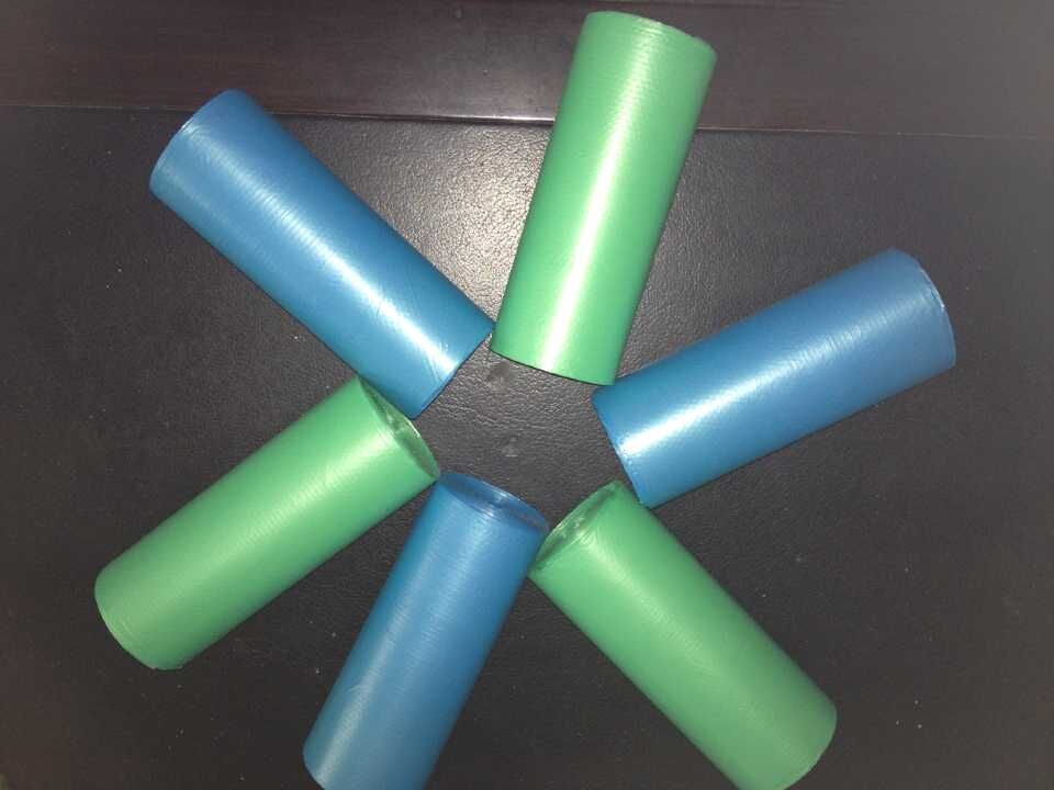 2 pieces of manufacturer direct sales color Lianroll garbage bag plastic bag 45 * 50CM30 One roll really thickened