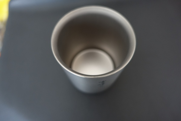 Snow peak Japanese snow peak titanium double-layered water glass h300 300ml
