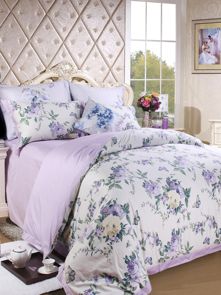 ROYALROSE 巴黎花汀全棉四件套1.5m床