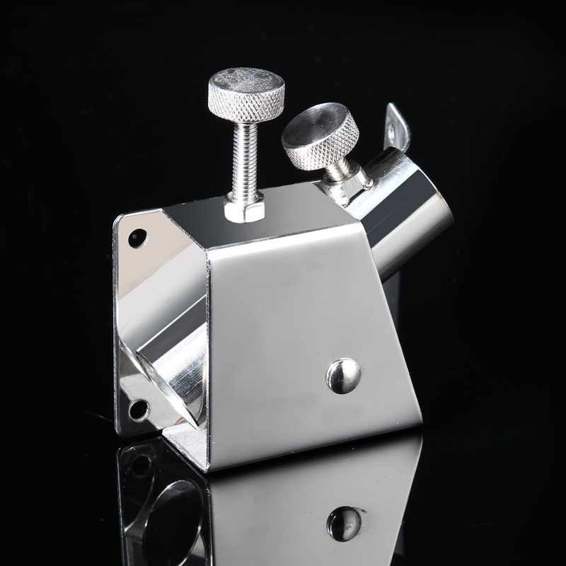 Silver Dragon Island Fishing Box Accessories Fish Pituitary Fishing Supplies Left Hand Right Hand Gun Bench Seat Stainless Steel Stationary Cannon stand