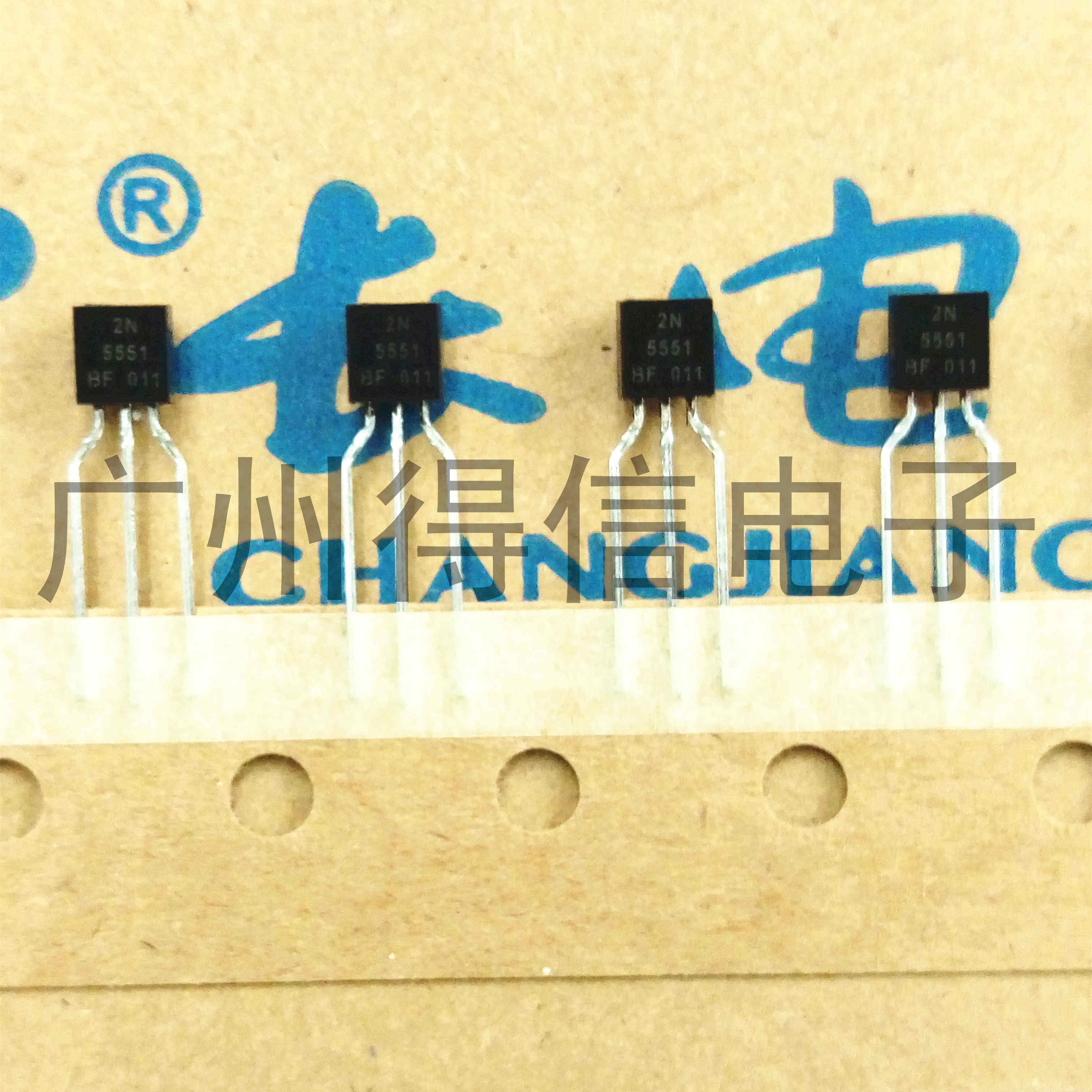 2N5401 5401 TRIODES ORIGINAL CJ long electric copper feet made with TO-92 a piece of 50