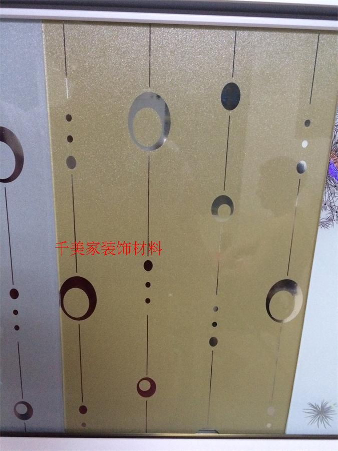 The new one is theDoor wardrobe door Cling Film Crystal Steel Door Film Rings Series