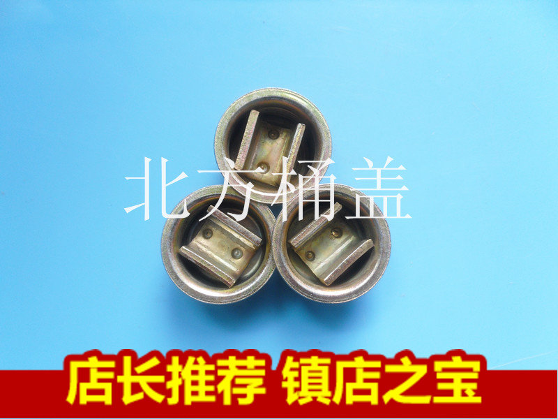 Manufacturer Directly Sold 200L Iron Barrel Oil Barrel Small Iron Cover Sealing Cover Silk Tooth Cover Galvanized Barrel Cover Lid Screw Cover