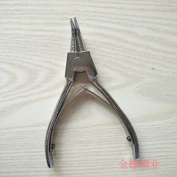 6 Inch Snap Spring Pincer C Type Clasp Pliers Hole Use Shaft With Outer Kaneca Bending Mouth Straight Mouth Snap Spring Pincer Handle Special