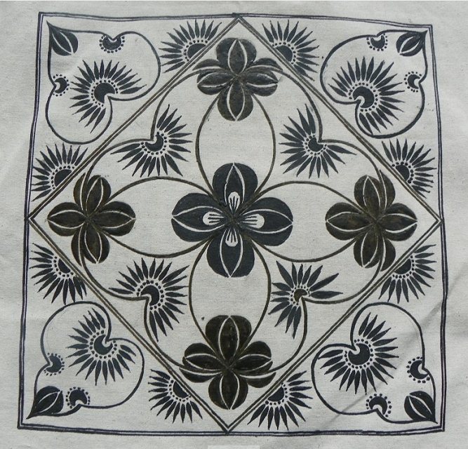 Characteristic batik batik painting Kaili batik typical representative Ga Nao batik non-Ninghang batik Qiandongnan special gift