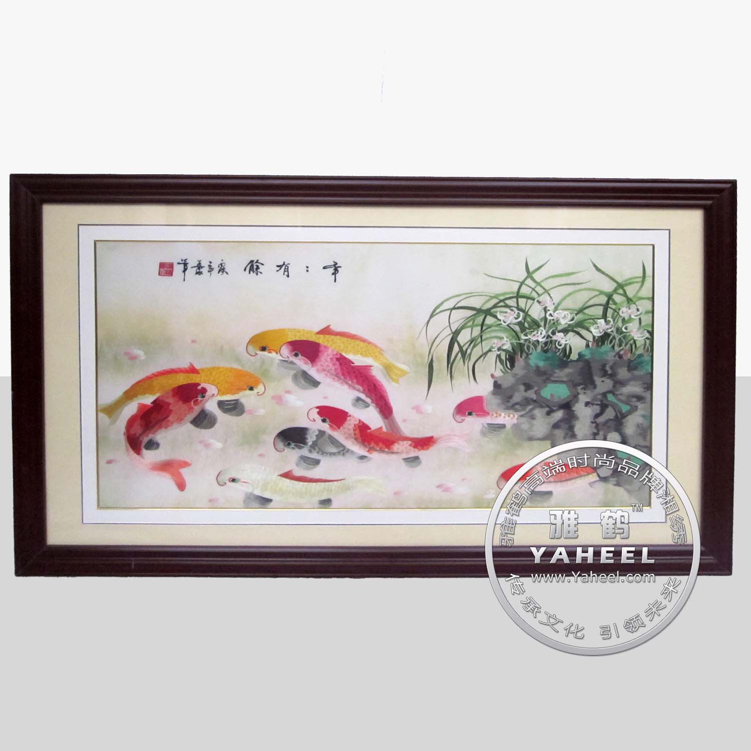 Fish, more than every year, Hunan embroidery boutique, New Year gift, Spring Festival gift, leader, boss Christmas gift