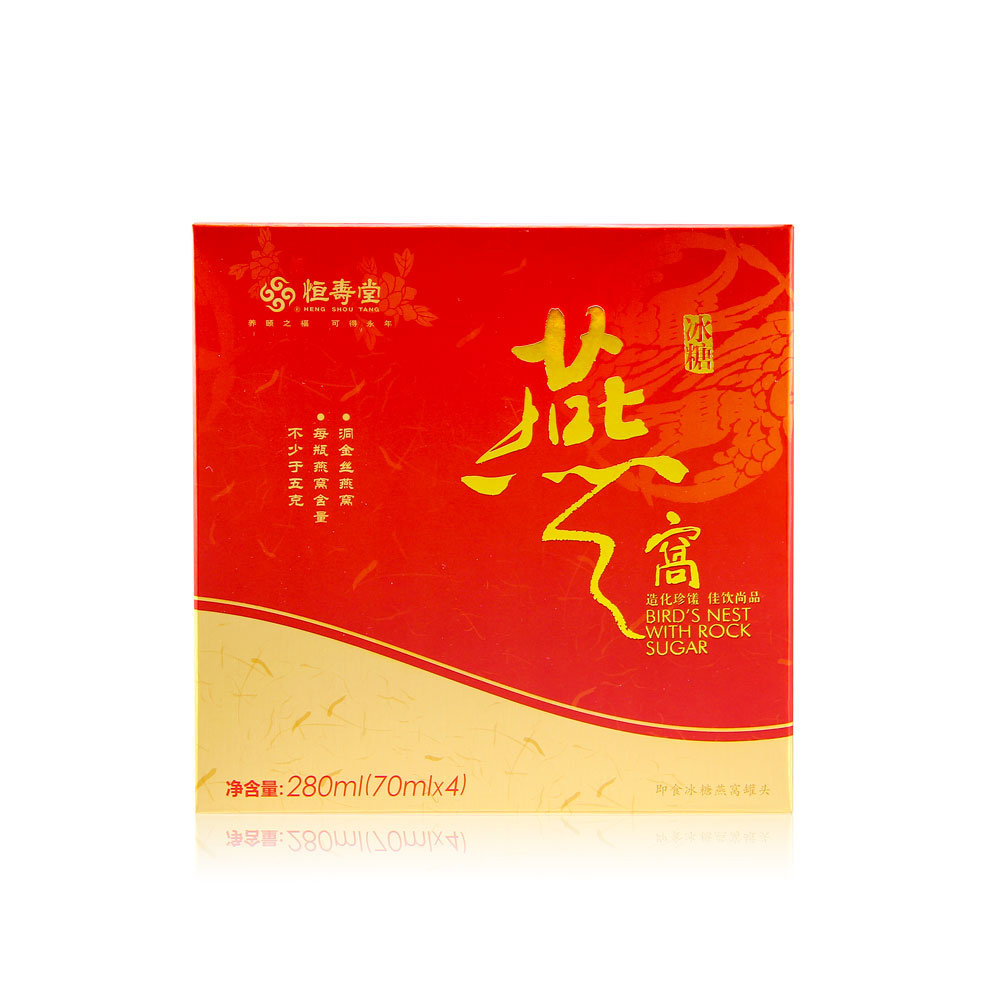 恒寿堂 即食冰糖燕窝280g (70ml*4)