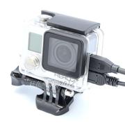 Gopro3 + 4 mặt mở nắp bảo vệ khung bảo vệ lặn vỏ chống nước hero3 + 4 phụ kiện máy ảnh