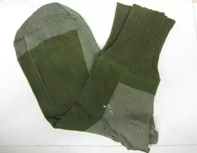 Military old-fashioned cotton socks stretch socks veteran socks 87 military socks pure cotton grass green socks