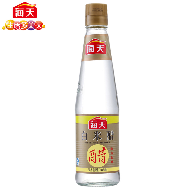 【天猫超市】海天白米醋450ml  浸蛋醋  腌制 点蘸 凉拌 寿司醋