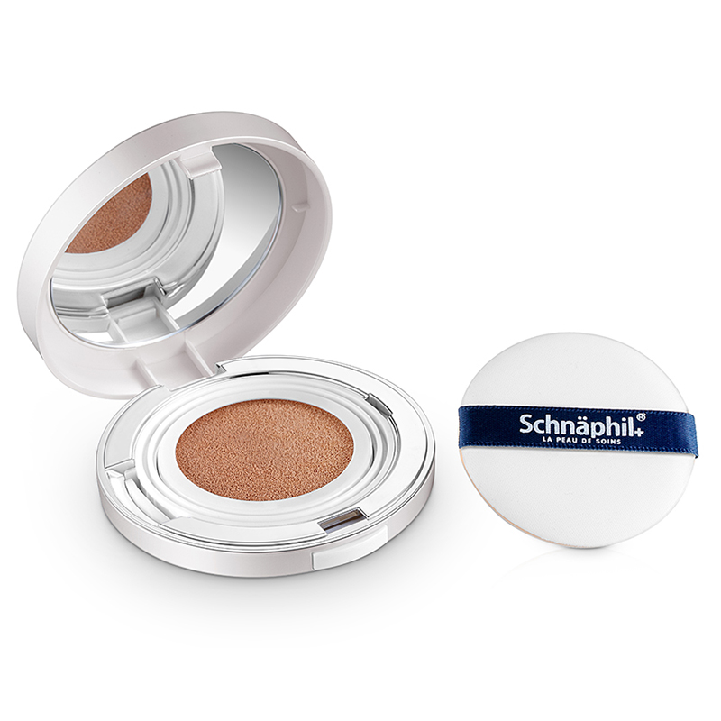 施奈芙水光气垫CC霜亮肤遮瑕隔离防护清爽不油腻妆容自然补水湿