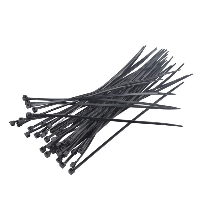National standard environmental protection nylon cable tie cable tie high temperature resistant cable tie 4*200mm code watch cable tie black cable tie