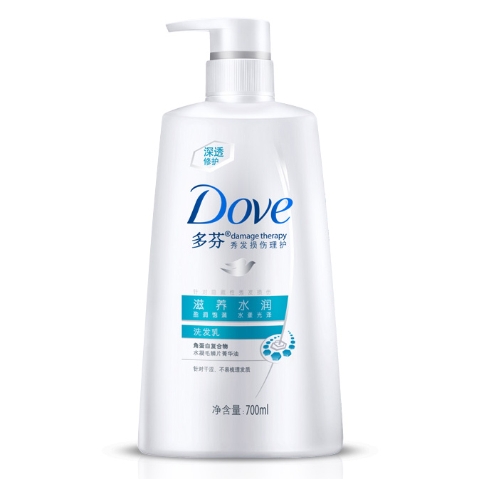 Dove多芬洗发水露乳700ml 滋养水润洗头膏 男女通用 多省包邮正品