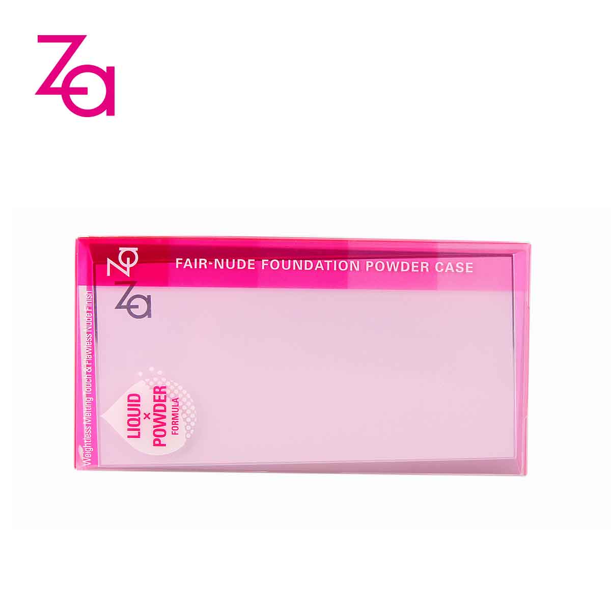 Za/姬芮灵透晶妍粉饼盒 粉芯粉盒粉底盒 方形礼盒 专柜正品