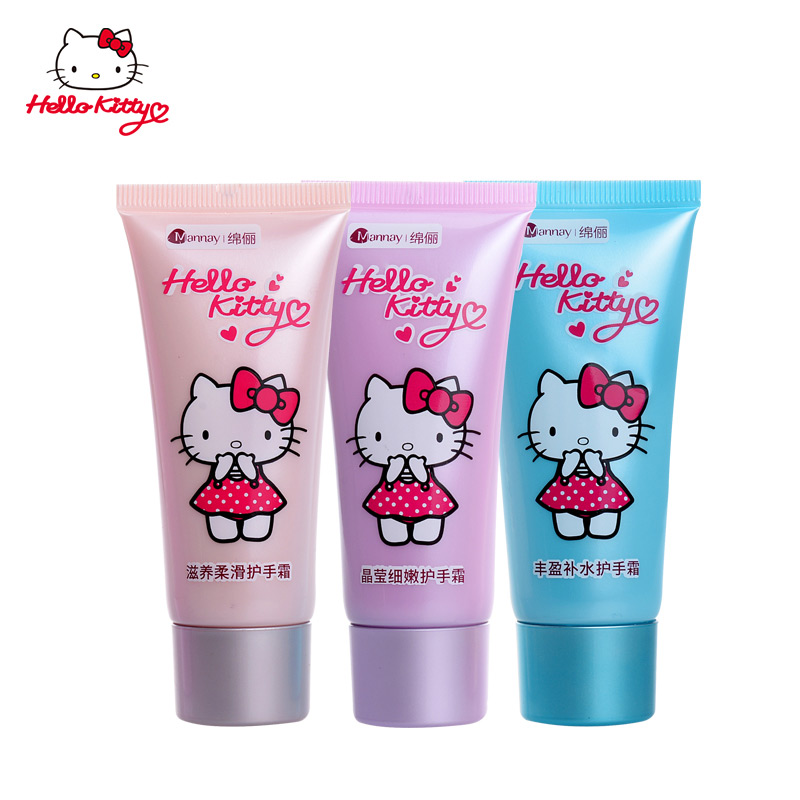 hellokitty女士植物护手霜滋润保湿 防干裂修护护手霜套装单支30m