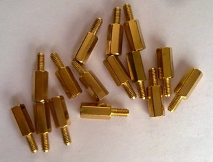 10 6 bronze column 10 mm high 10MM bronze column M3 hexagonal copper column spacer column