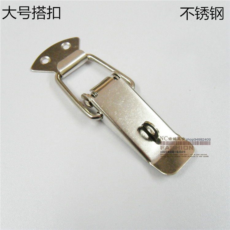 Stainless steel buckle box buckle aviation box buckle spring buckle buckle lock equipment box chaining heavy duty buckle 102