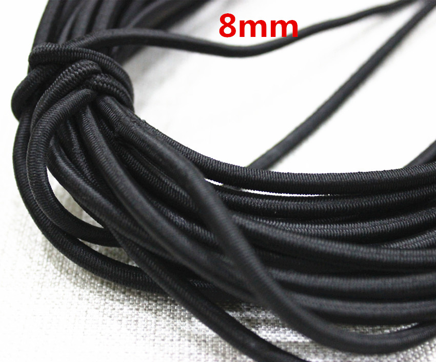 8mm import round tight strap elastic string lounge chair rope trampoline rope brake rope 100 m