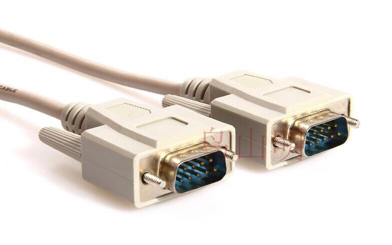 Quality 5 m RS232 serial line Direct Connection line DB9 male-to-male 9 for 9-pin joint line