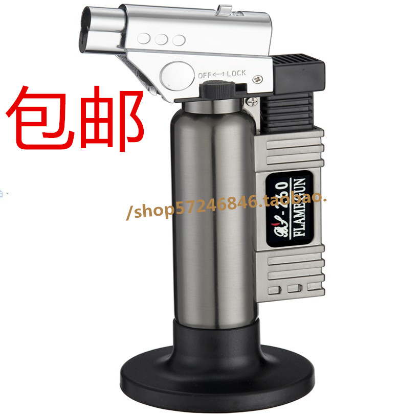 Multifunctional Inflatable Spray Fire Gun Repair Glasses Spray Gun Outdoor Camping Barbecue Gas Ignitor High Temperature Appliance