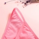 5 cám dỗ gợi cảm Quần hình chữ T kẹo màu cô gái đồ lót t đai mỏng màu cotton rắn đồ lót nữ đơn giản