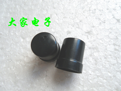 The plastic potentiometers are designed with a knob